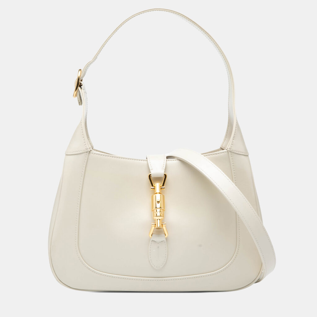 luxury-women-gucci-used-handbags-p1246171-007-1.jpg Gucci White Small Calfskin Jackie 1961 Crossbody