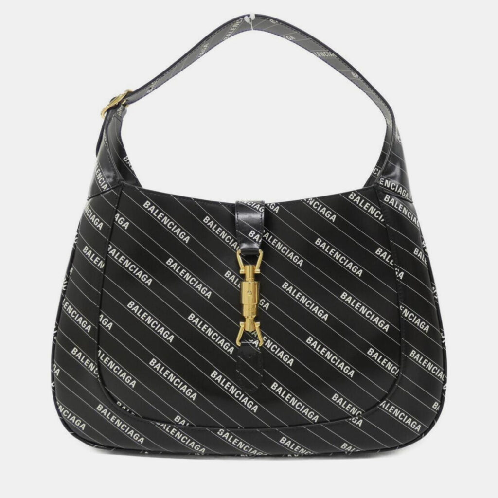 Gucci Black/White Leather Jackie 1961 Shoulder Bag Gucci Black/White Leather Jackie 1961 Shoulder Bag