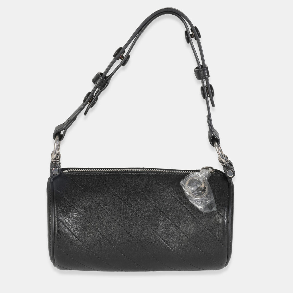 Gucci Black Diagonal Quilted Leather Mini Blondie Shoulder Bag Gucci Black Diagonal Quilted Leather Mini Blondie Shoulder Bag