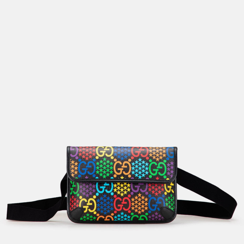 Gucci GG Supreme Psychedelic Belt Bag Gucci GG Supreme Psychedelic Belt Bag