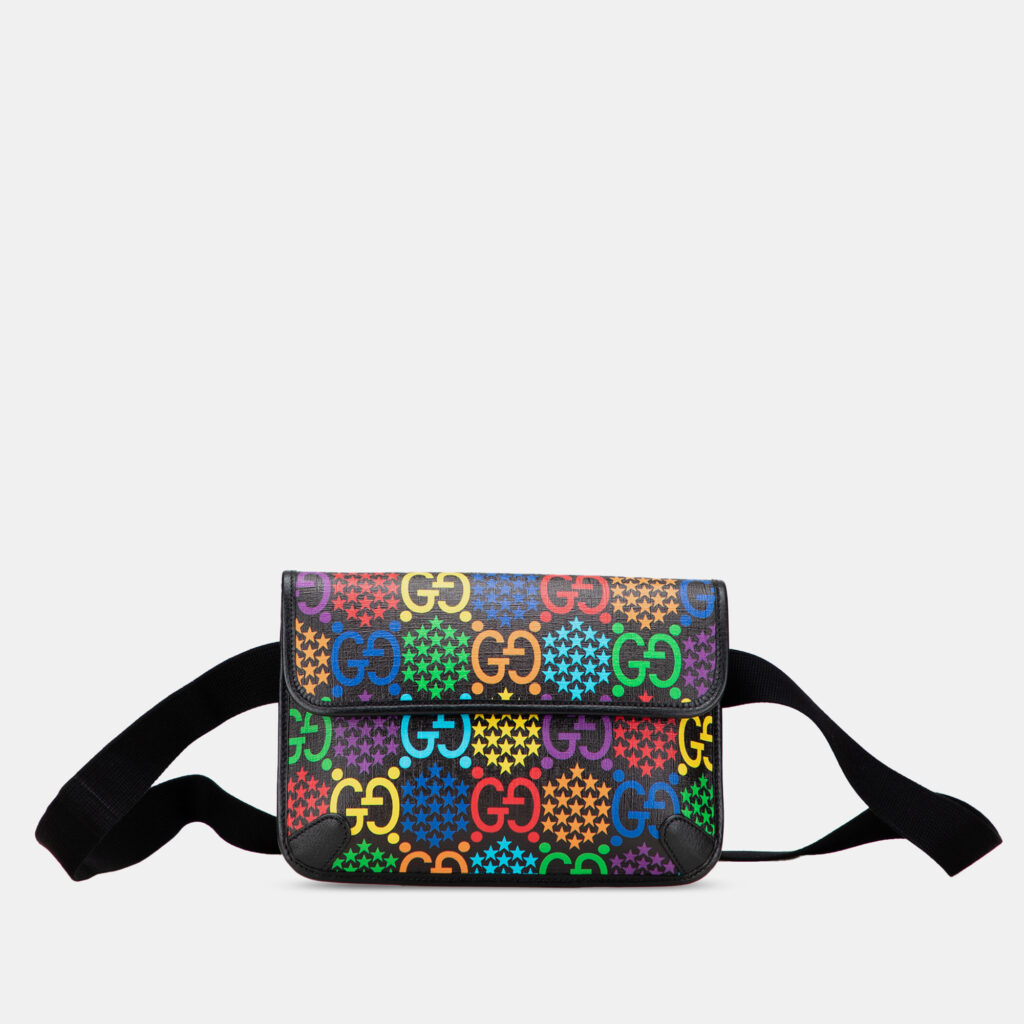 Gucci GG Supreme Psychedelic Belt Bag Gucci GG Supreme Psychedelic Belt Bag