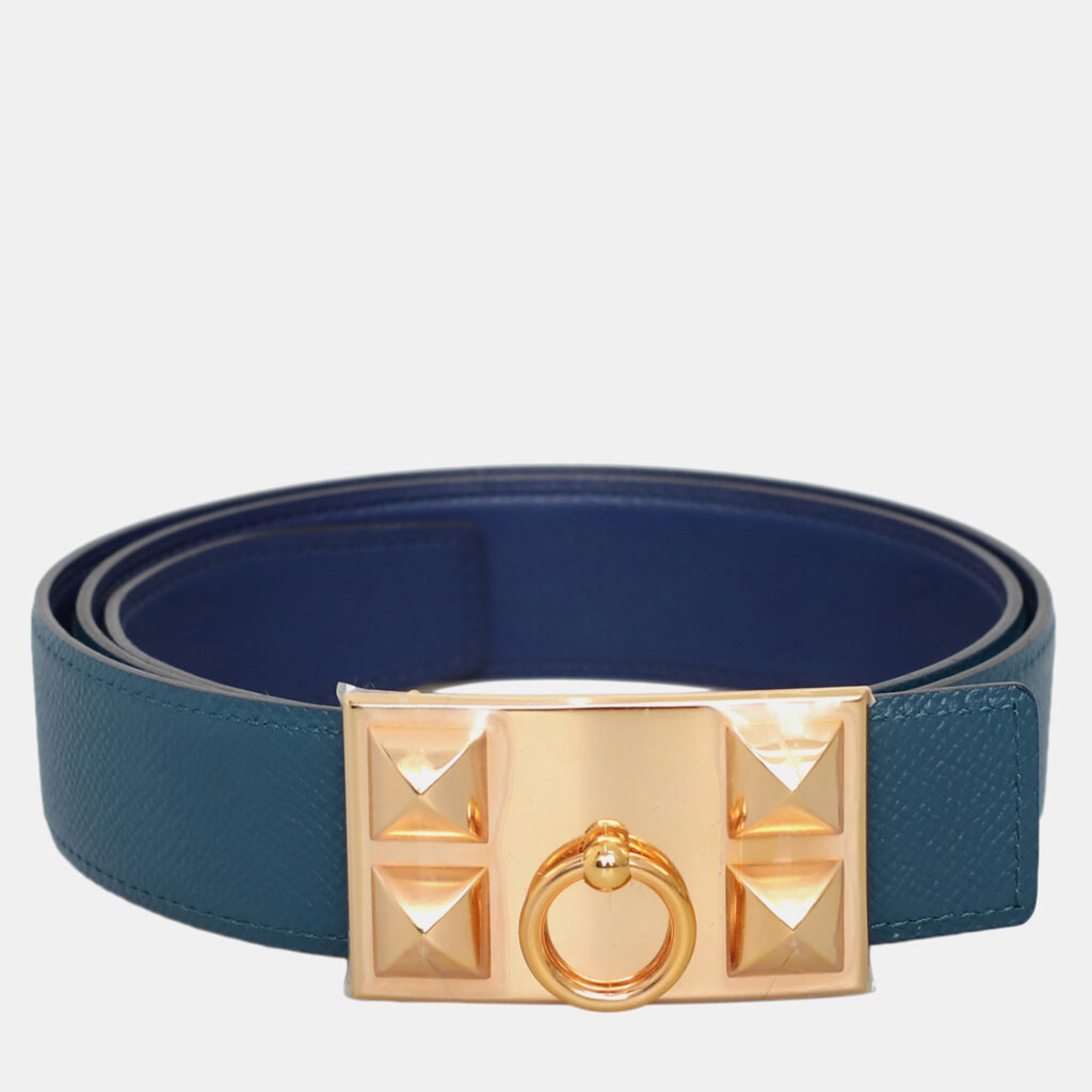 Hermes Reversible Leather Belt 320MM With Collider de Chien Buckle Hermes Reversible Leather Belt 320MM With Collider de Chien Buckle
