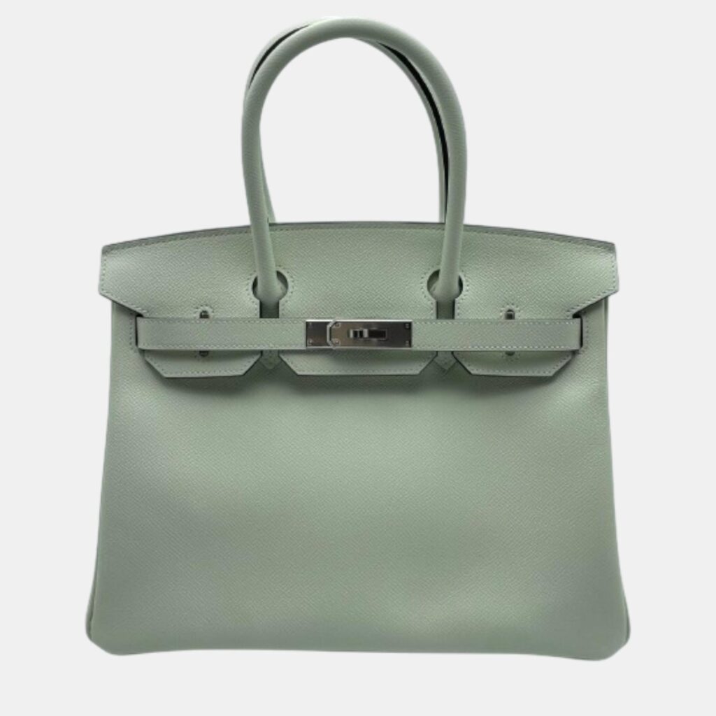 Hermes Vert Fizz Veau Epsom Leather Birkin 30 Bag Hermes Vert Fizz Veau Epsom Leather Birkin 30 Bag