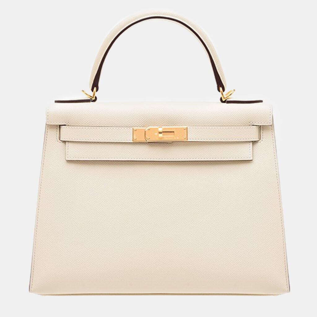 Hermes Nata Epsom Leather Kelly 28 Bag Hermes Nata Epsom Leather Kelly 28 Bag