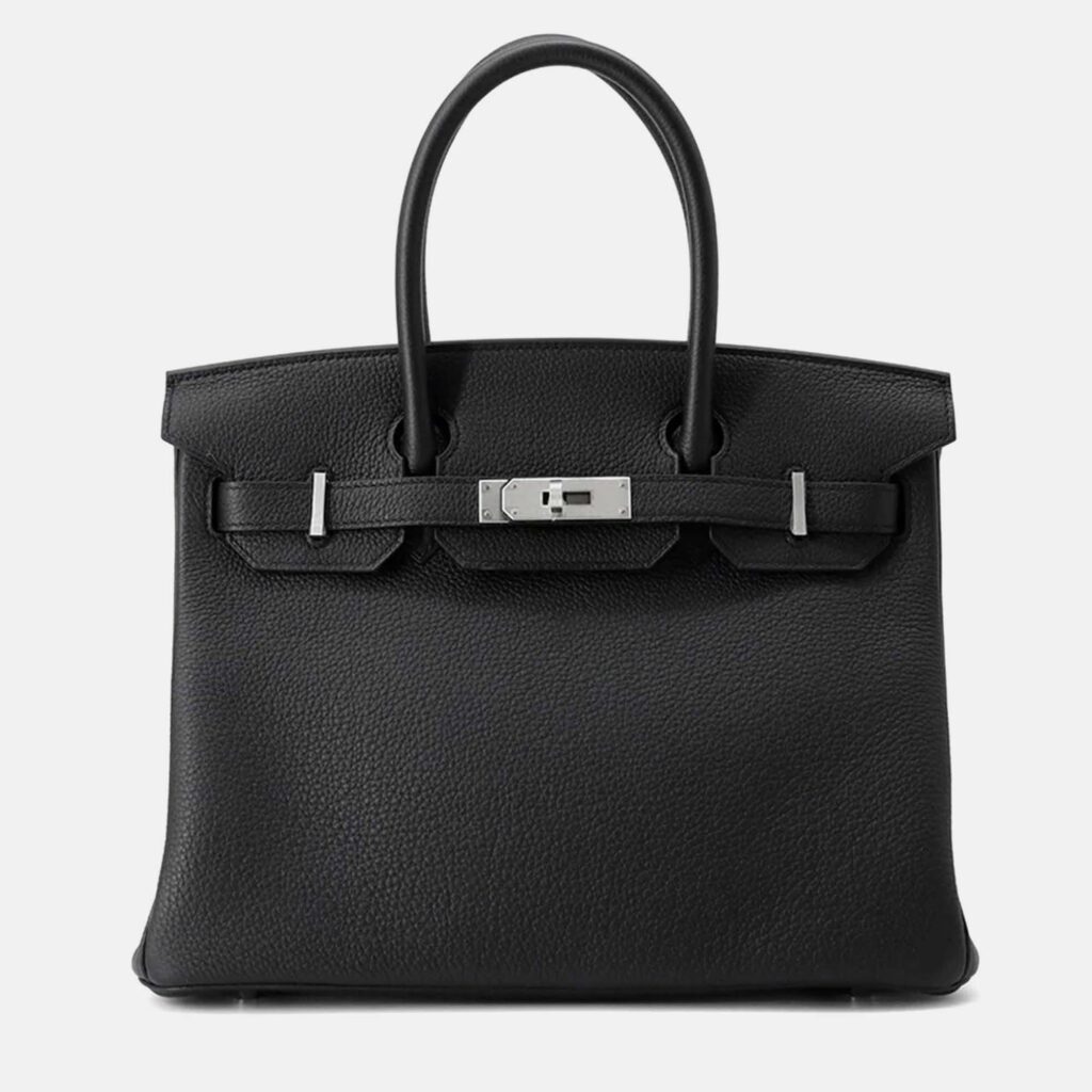 Hermes Birkin 30 Black Togo Leather Handbag Hermes Birkin 30 Black Togo Leather Handbag