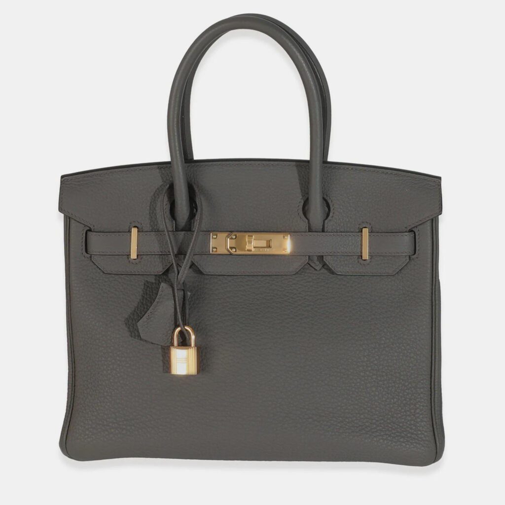 Hermes Birkin 30 Gris Etain Togo Bag Hermes Birkin 30 Gris Etain Togo Bag