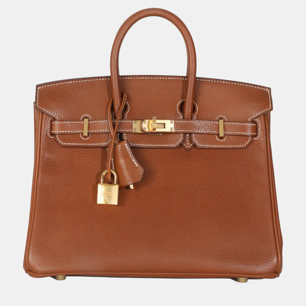 Hermes Birkin 25 Fauve Barenia Bag Hermes Birkin 25 Fauve Barenia Bag