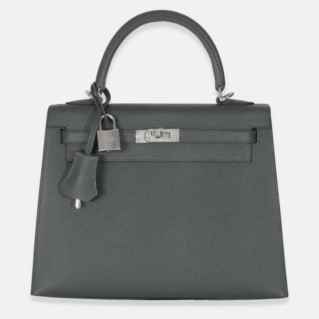 Hermes Vert Mangrove Epsom Sellier Kelly 25 SHW
