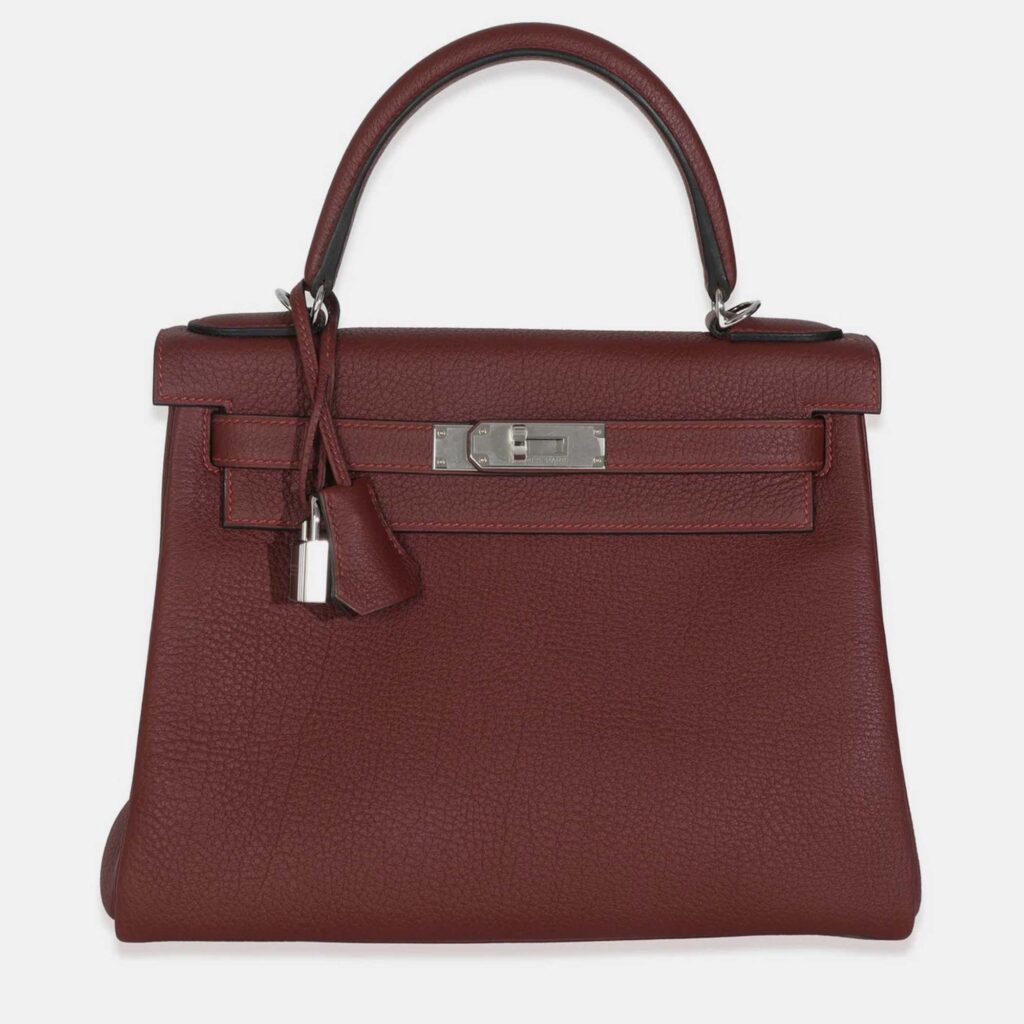 Hermes Rouge H Togo Retourne Kelly 28 SHW