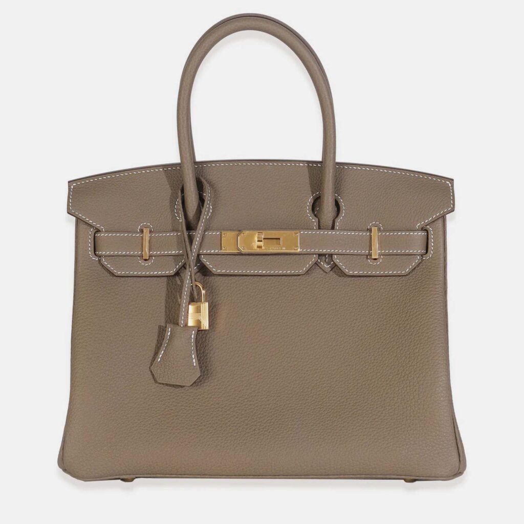 Hermes Etoupe Togo Birkin 30 GHW Hermes Etoupe Togo Birkin 30 GHW