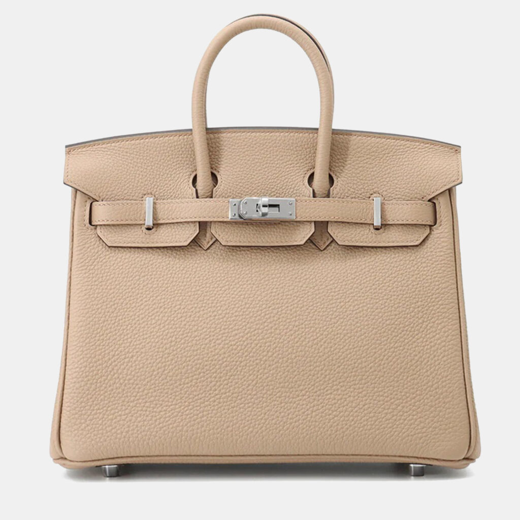 Hermes Birkin Beige Marfa Togo Leather Tote 25 Hermes Birkin Beige Marfa Togo Leather Tote 25