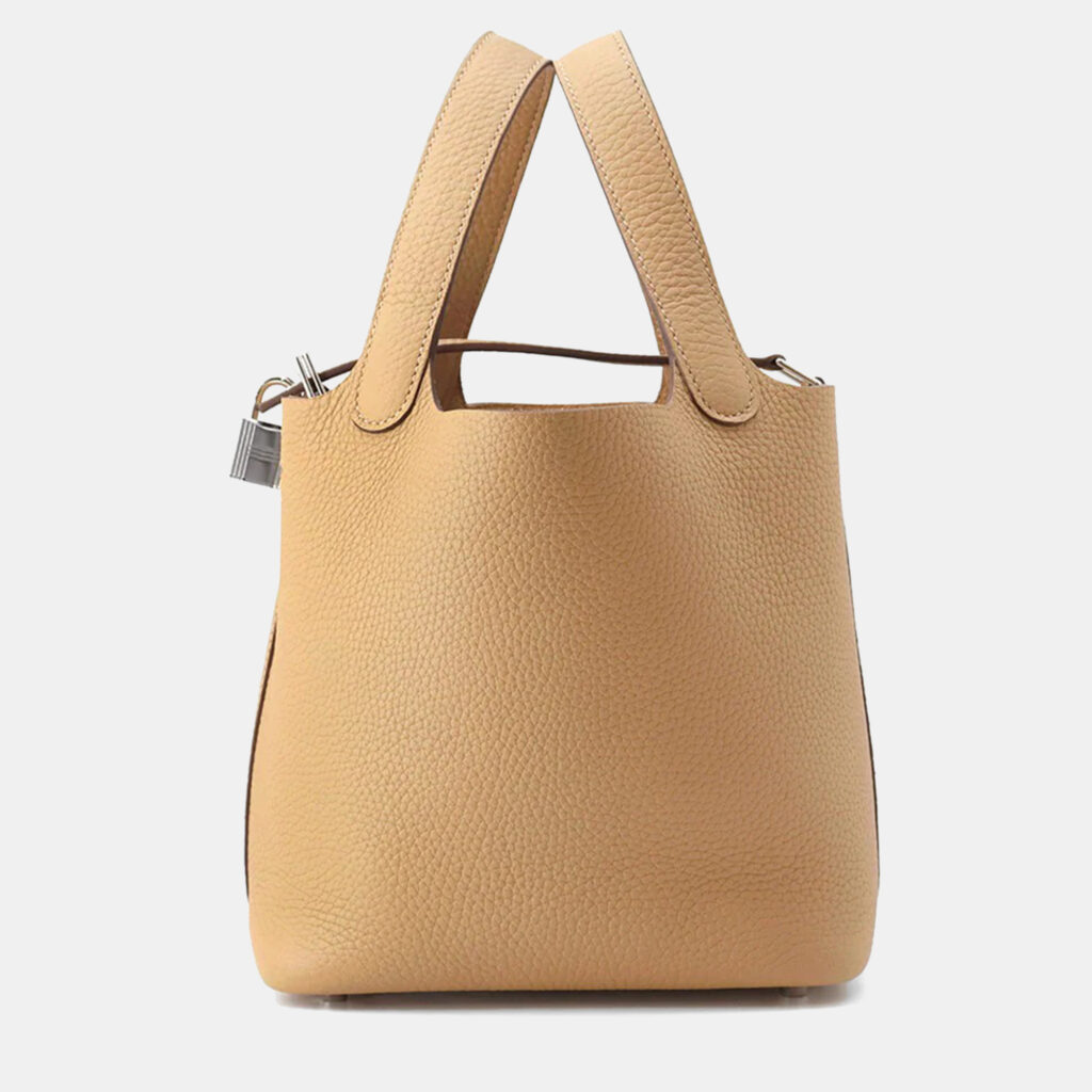 Hermes Picotin Lock 18 Biscuit Taurillon Clemence Bag Hermes Picotin Lock 18 Biscuit Taurillon Clemence Bag