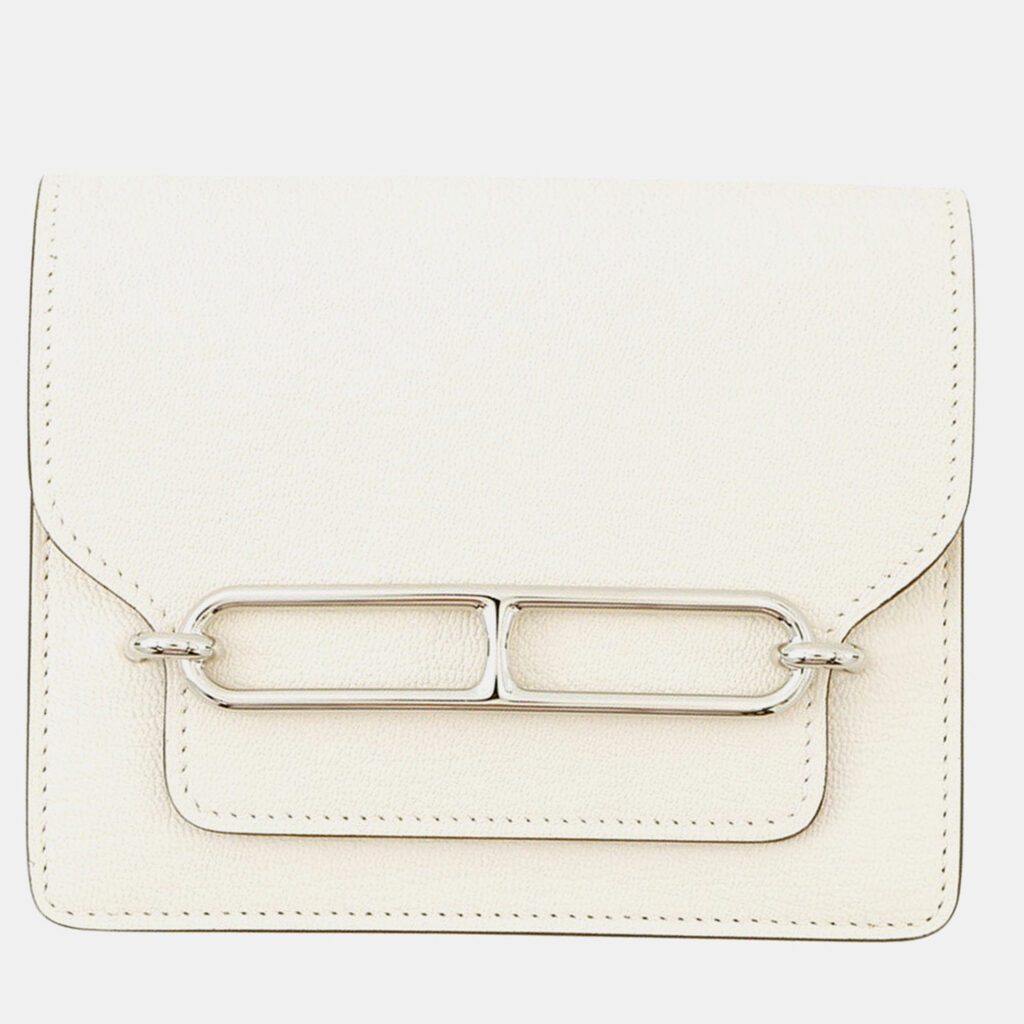 Hermes Roulis Slim Nata Chevre Myzore Goatskin Coin Purse