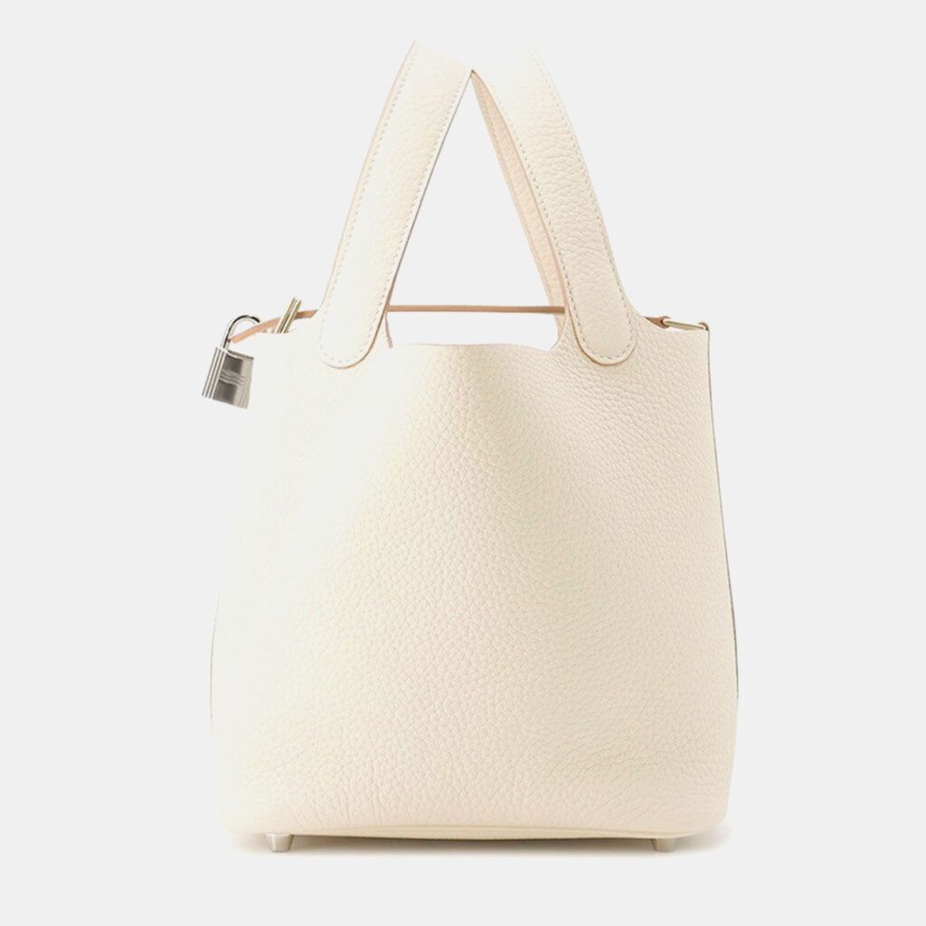 Hermes Picotin Padlock Craie Taurillon Clemence PM Hermes Picotin Padlock Craie Taurillon Clemence PM