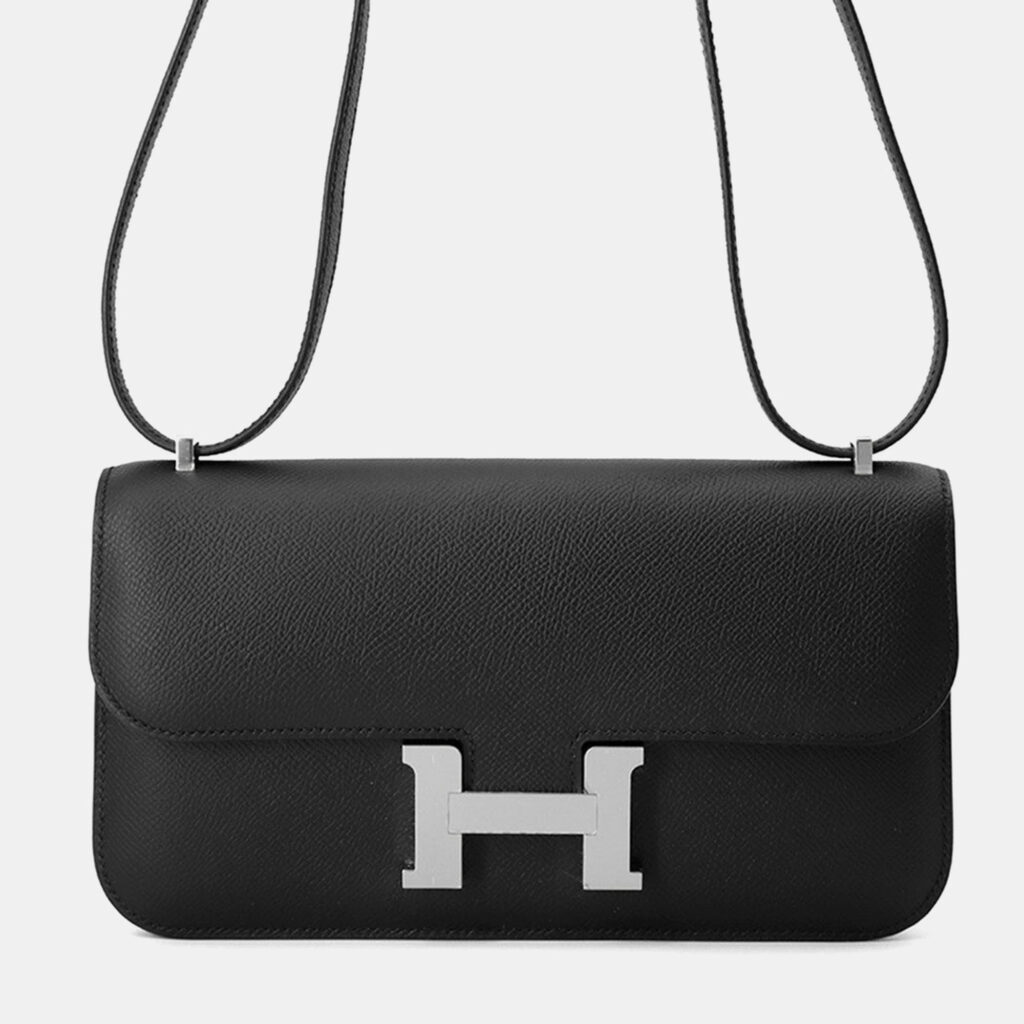 Hermes Constance Elan Miroir Black Epsom Hermes Constance Elan Miroir Black Epsom