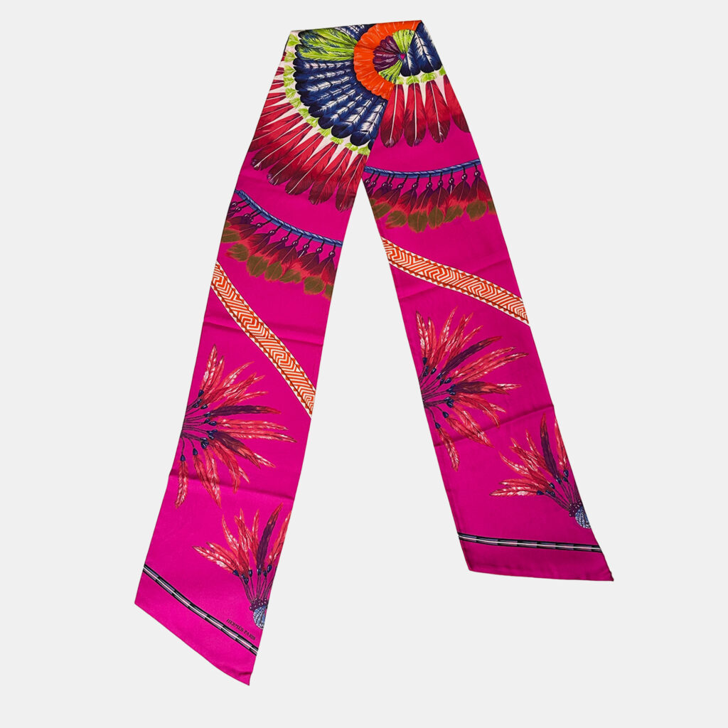 Hermes Brazil Maxi Twilly Scarf Hermes Brazil Maxi Twilly Scarf