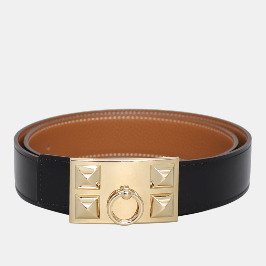 Hermes Collier de Chien Buckle Reversible Belt Hermes Collier de Chien Buckle Reversible Belt