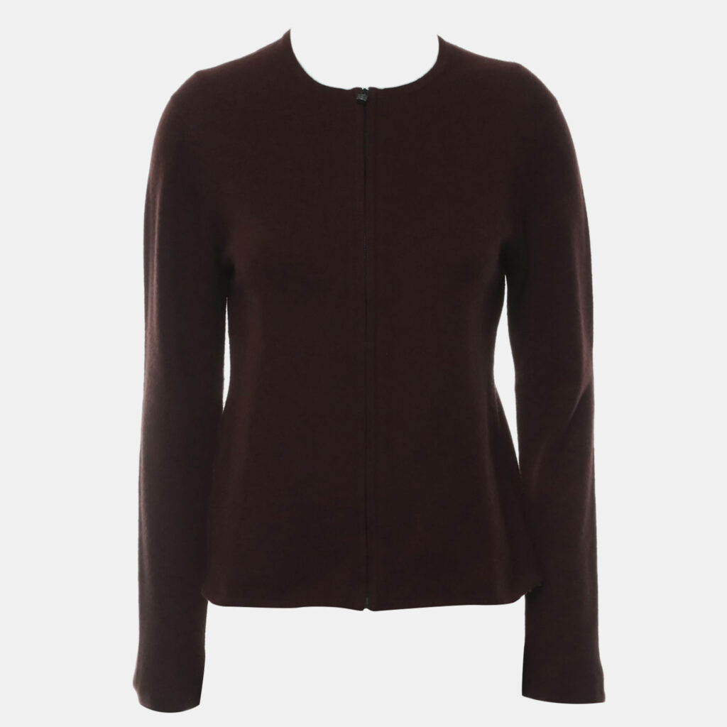 Hermes Lock Buckle Zip Cardigan Hermes Lock Buckle Zip Cardigan