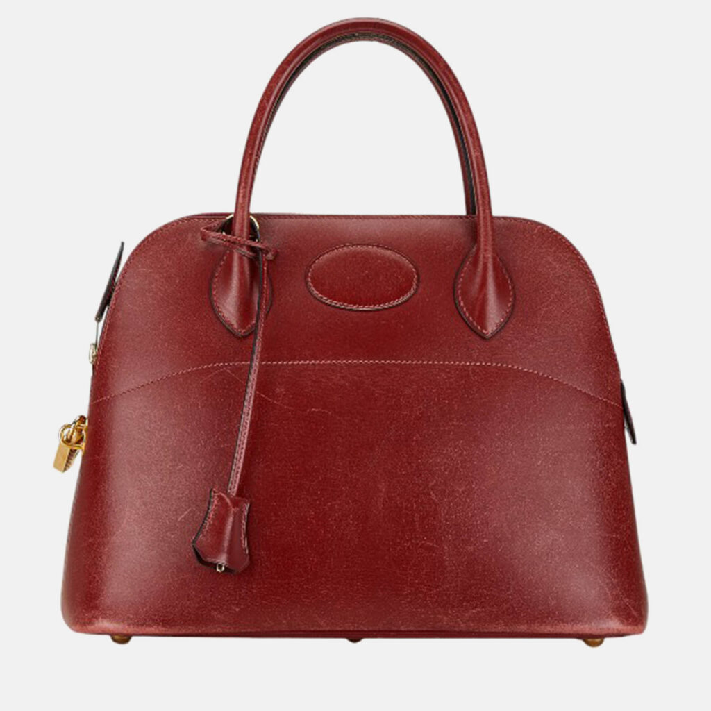 Hermes Red Leather Bolide 31 Handbag Hermes Red Leather Bolide 31 Handbag