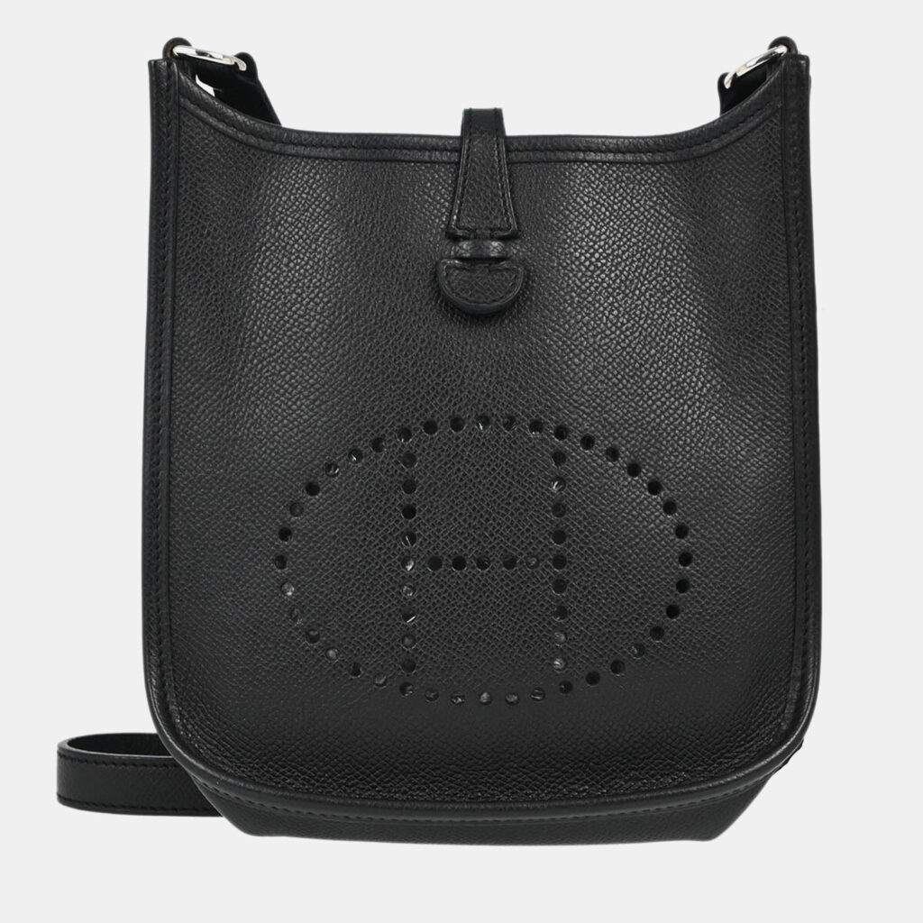 luxury-women-hermes-used-handbags-p1168782-011-1.jpeg Hermes Evelyne TPM Black Epsom Leather Shoulder Bag