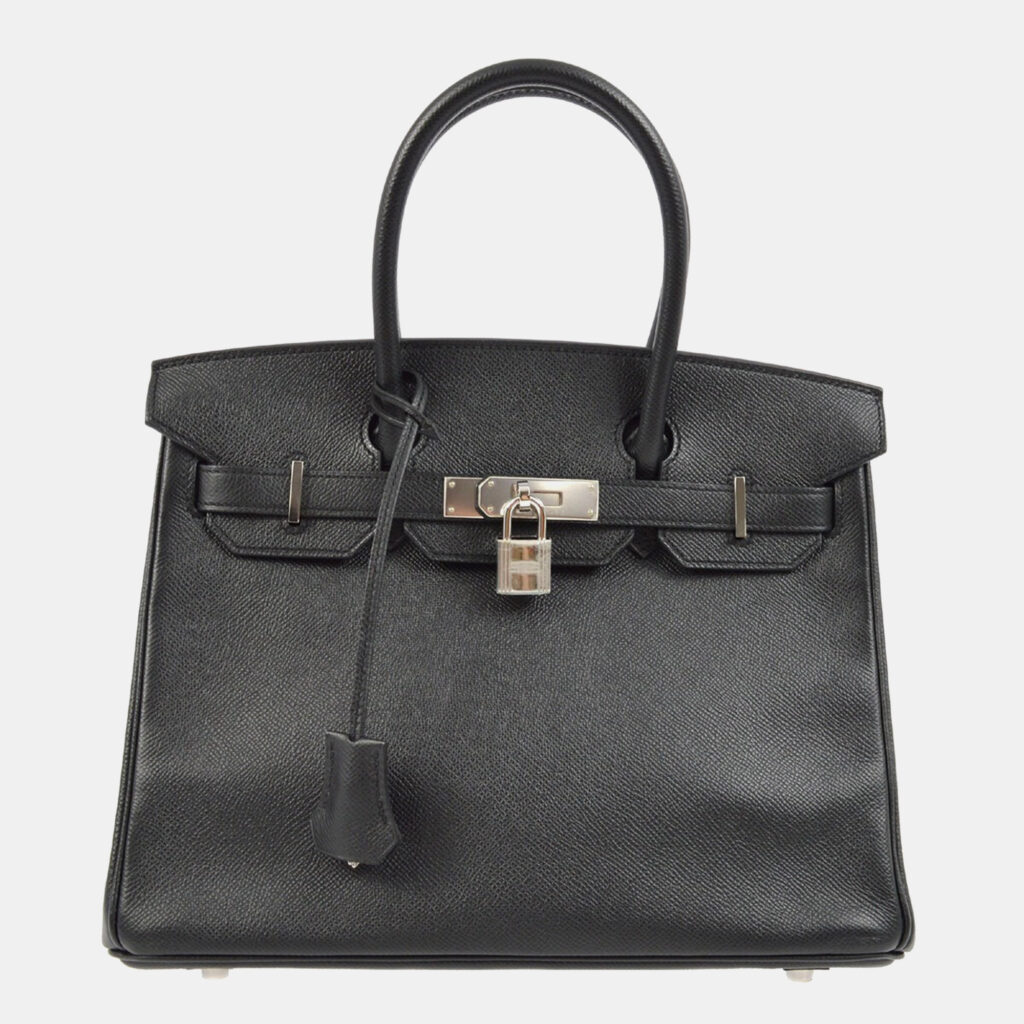 Hermes Birkin 30 Black Epsom Handbag Hermes Birkin 30 Black Epsom Handbag