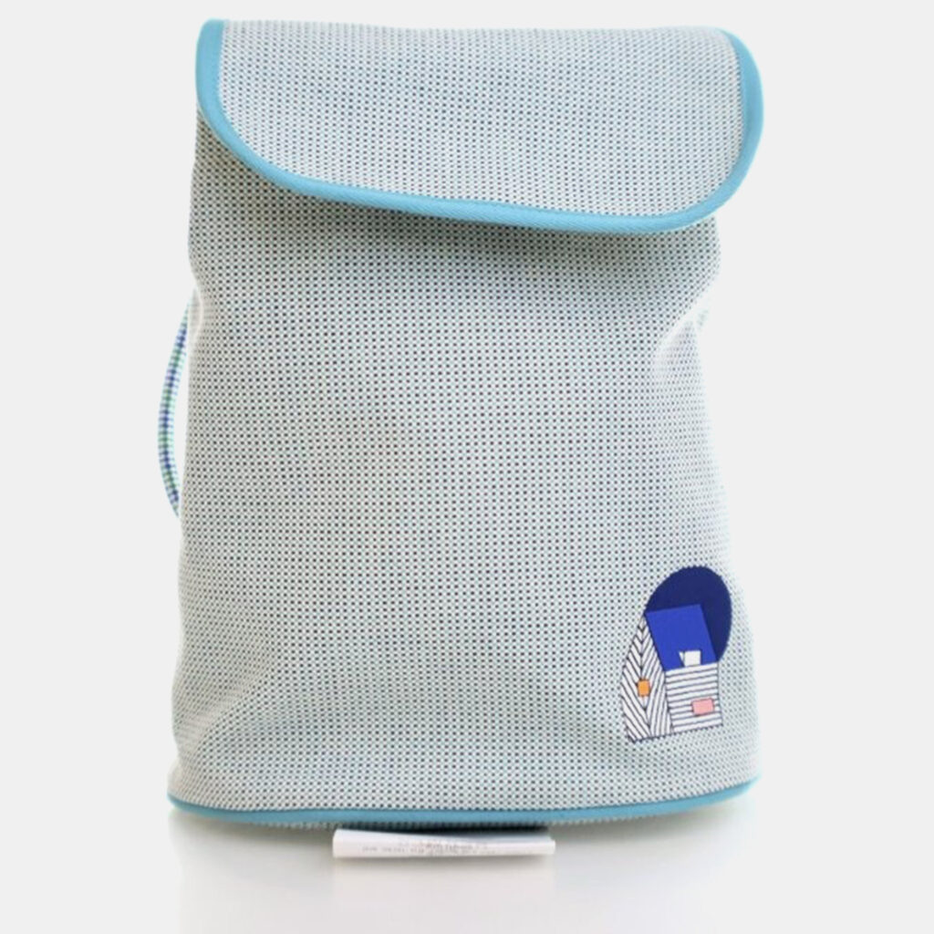 Hermes Les Cabanes Marine H Canvas Backpack Hermes Les Cabanes Marine H Canvas Backpack