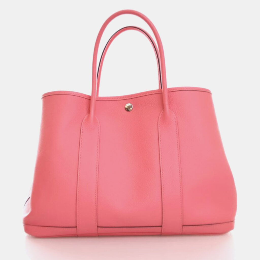 Hermes Garden Party 36 Pink Rose Azalee Epsom Leather Tote Bag Hermes Garden Party 36 Pink Rose Azalee Epsom Leather Tote Bag