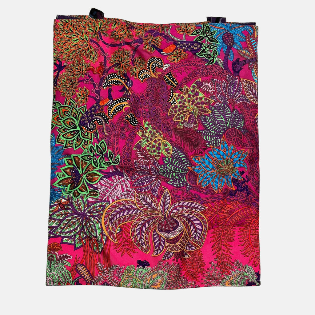 Hermes Silk Petit H Shopping Tote Bag Hermes Silk Petit H Shopping Tote Bag