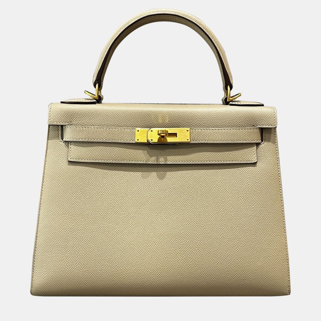 Hermes Kelly 28 Trench Epsom Leather Handbag Hermes Kelly 28 Trench Epsom Leather Handbag