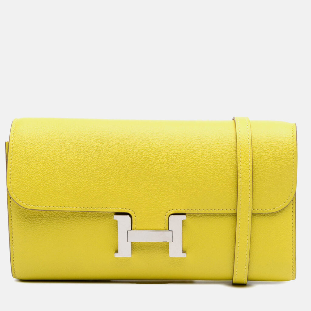 Hermes Constance Wallet To Go Evercolor Leather Clutch Bag Hermes Constance Wallet To Go Evercolor Leather Clutch Bag