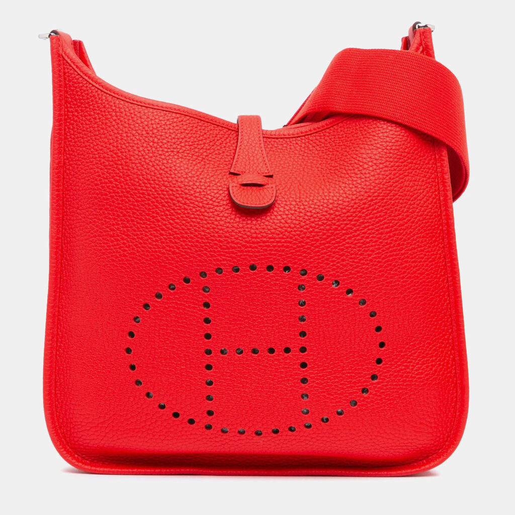 Hermes Evelyne III PM 29 Clemence Leather Crossbody Bag Hermes Evelyne III PM 29 Clemence Leather Crossbody Bag