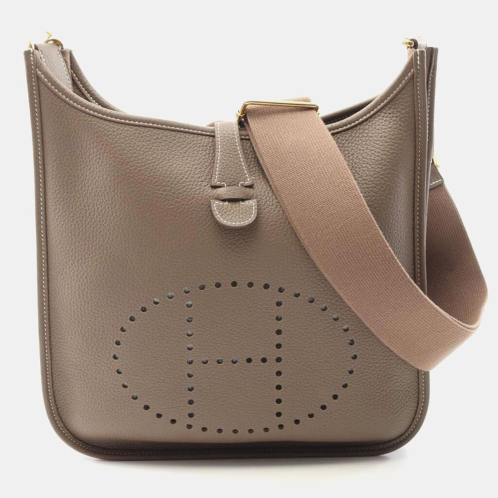 Hermes Evelyne 3 Trois PM Etoupe Grey Hermes Evelyne 3 Trois PM Etoupe Grey