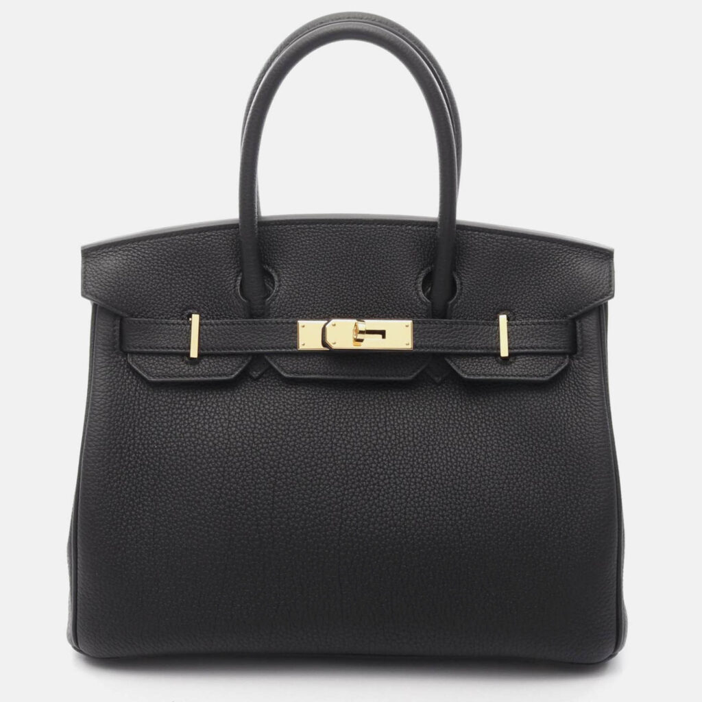 Hermes Birkin 30 Handbag B Togo Leather Noir Black Ghw Hermes Birkin 30 Handbag B Togo Leather Noir Black Ghw