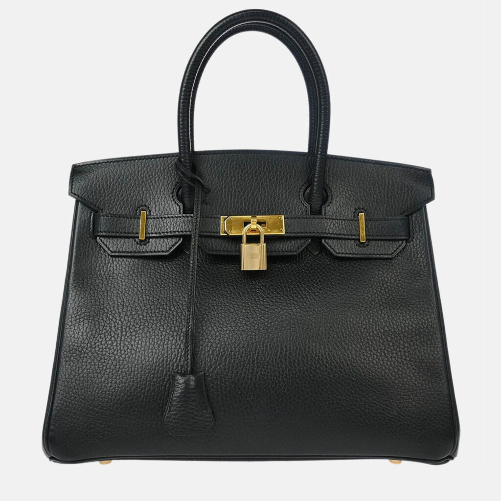 Hermes Birkin 30 Black Ardennes Leather Tote Bag Hermes Birkin 30 Black Ardennes Leather Tote Bag