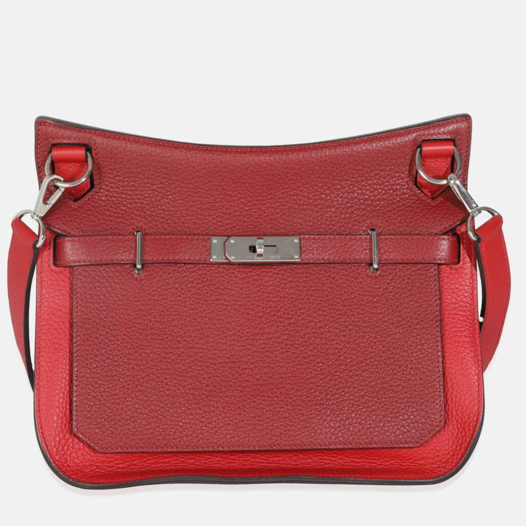 Hermes Team Jypsiere 28 Rouge H Casaque Clemence PHW Hermes Team Jypsiere 28 Rouge H Casaque Clemence PHW