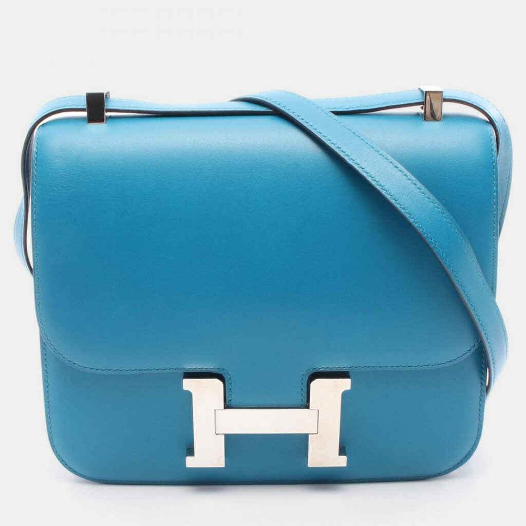 Hermes Constance 3 24 Green Vert Veronese Box Calf Leather Shoulder Bag Hermes Constance 3 24 Green Vert Veronese Box Calf Leather Shoulder Bag