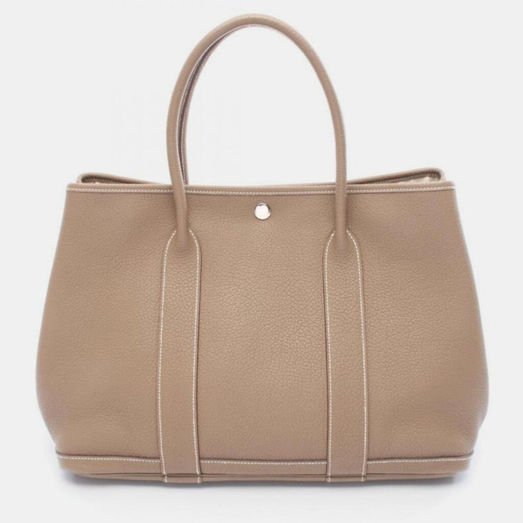 Hermes Garden Party Etoupe Grey Negonda PM Hermes Garden Party Etoupe Grey Negonda PM