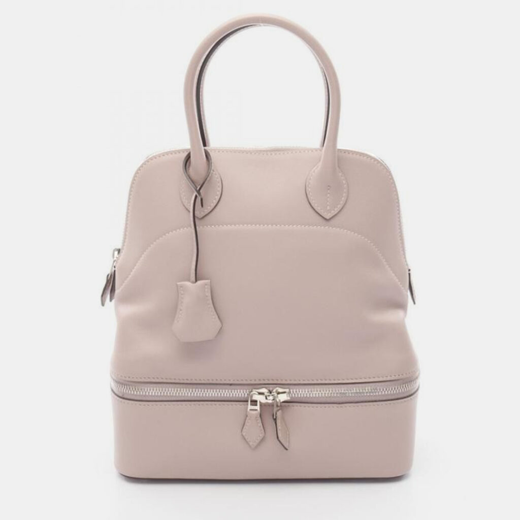 Hermes Bolide Sucre Glycine Pink Swift Leather Hermes Bolide Sucre Glycine Pink Swift Leather