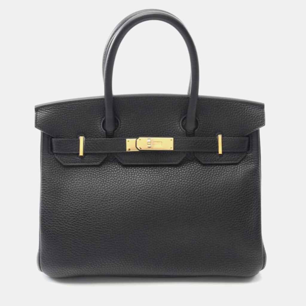 Hermes Birkin 30 Black Togo Handbag Hermes Birkin 30 Black Togo Handbag