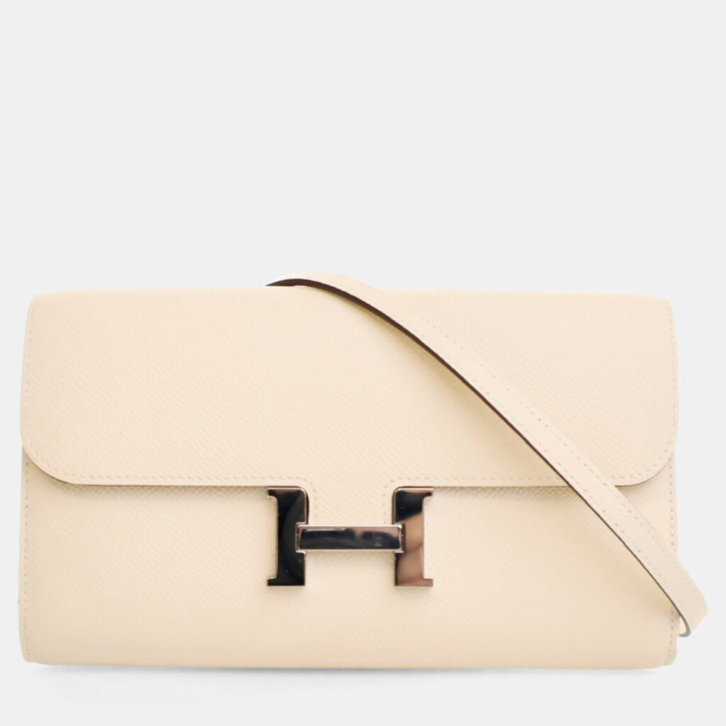 Hermes Constance To Go Wallet Craie Epsom Leather Wallet Hermes Constance To Go Wallet Craie Epsom Leather Wallet
