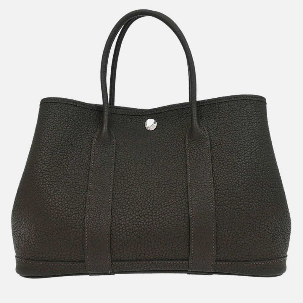 Hermes Garden Party 30 Ebene Negonda Tote Bag Hermes Garden Party 30 Ebene Negonda Tote Bag