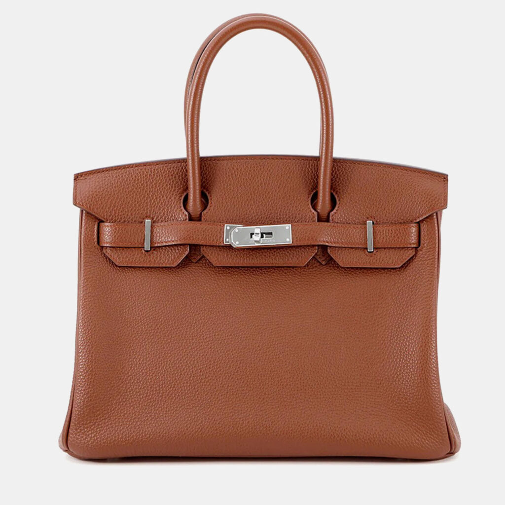 Hermes Birkin Sienne Togo Leather Size 30