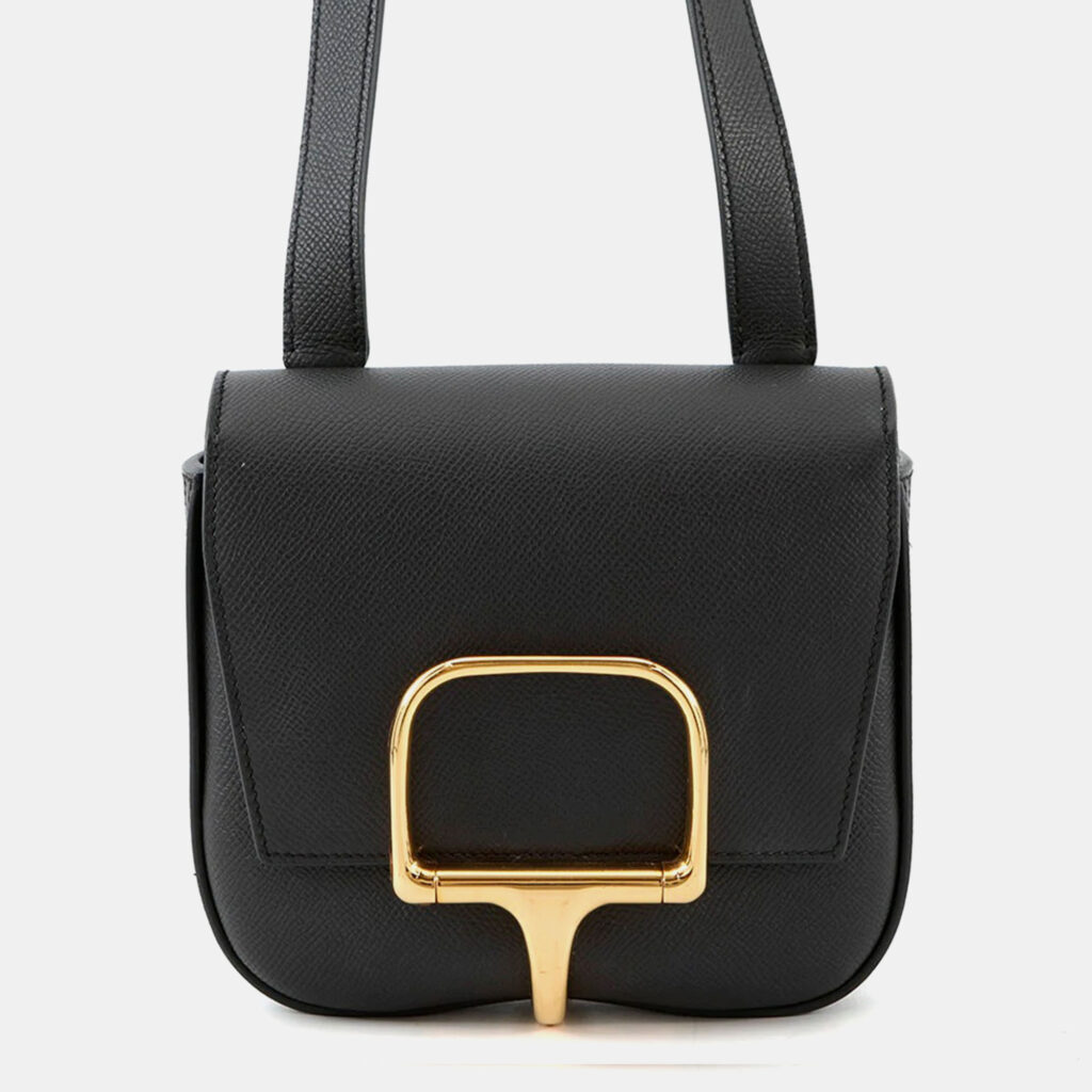 Hermes Della Cavalleria Black Epsom Size Mini Hermes Della Cavalleria Black Epsom Size Mini