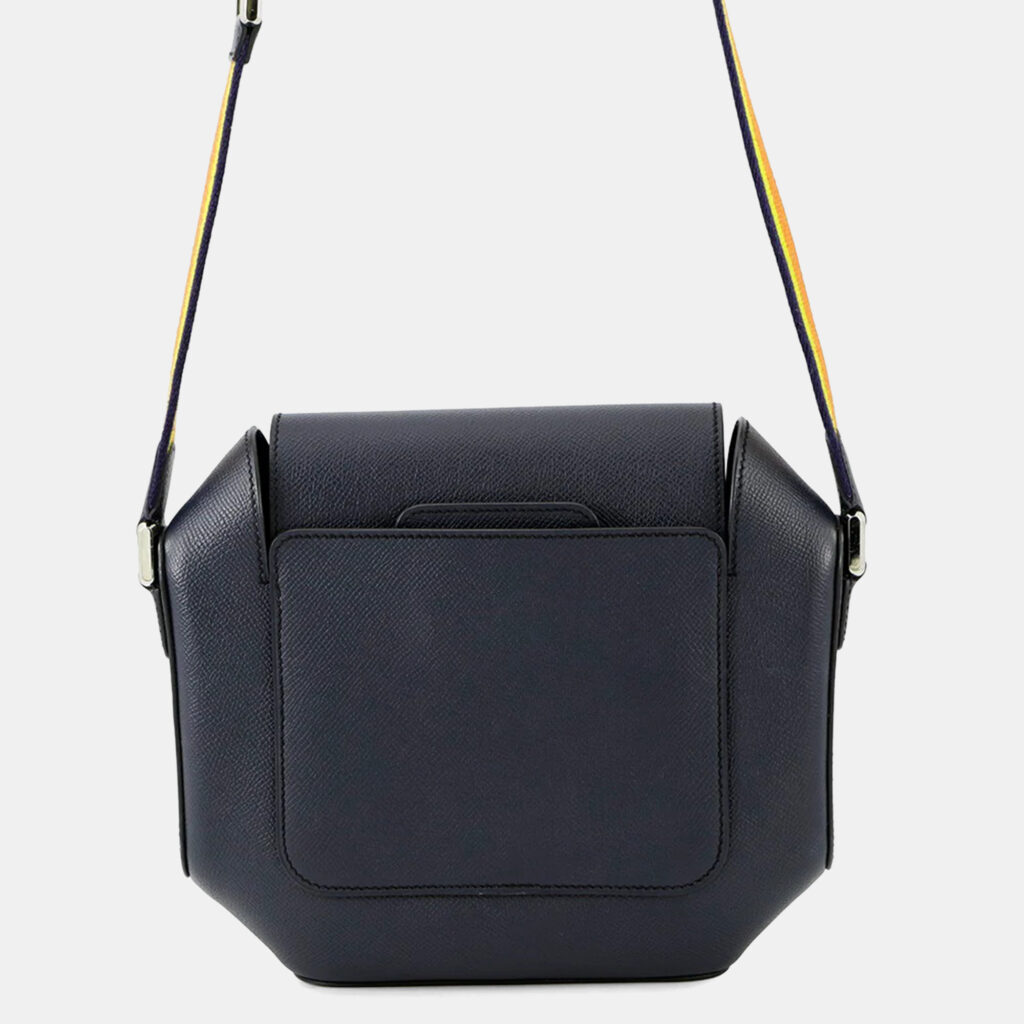 Hermes Octagon Blue Indigo Epsom Size 23
