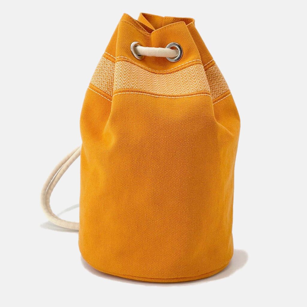 Hermes Sac Marine Receif Orange Canvas Size PM Hermes Sac Marine Receif Orange Canvas Size PM