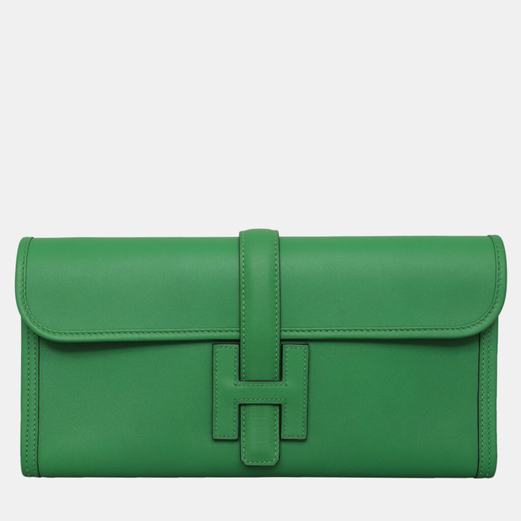 Hermes Swift Leather Jige Clutch Hermes Swift Leather Jige Clutch