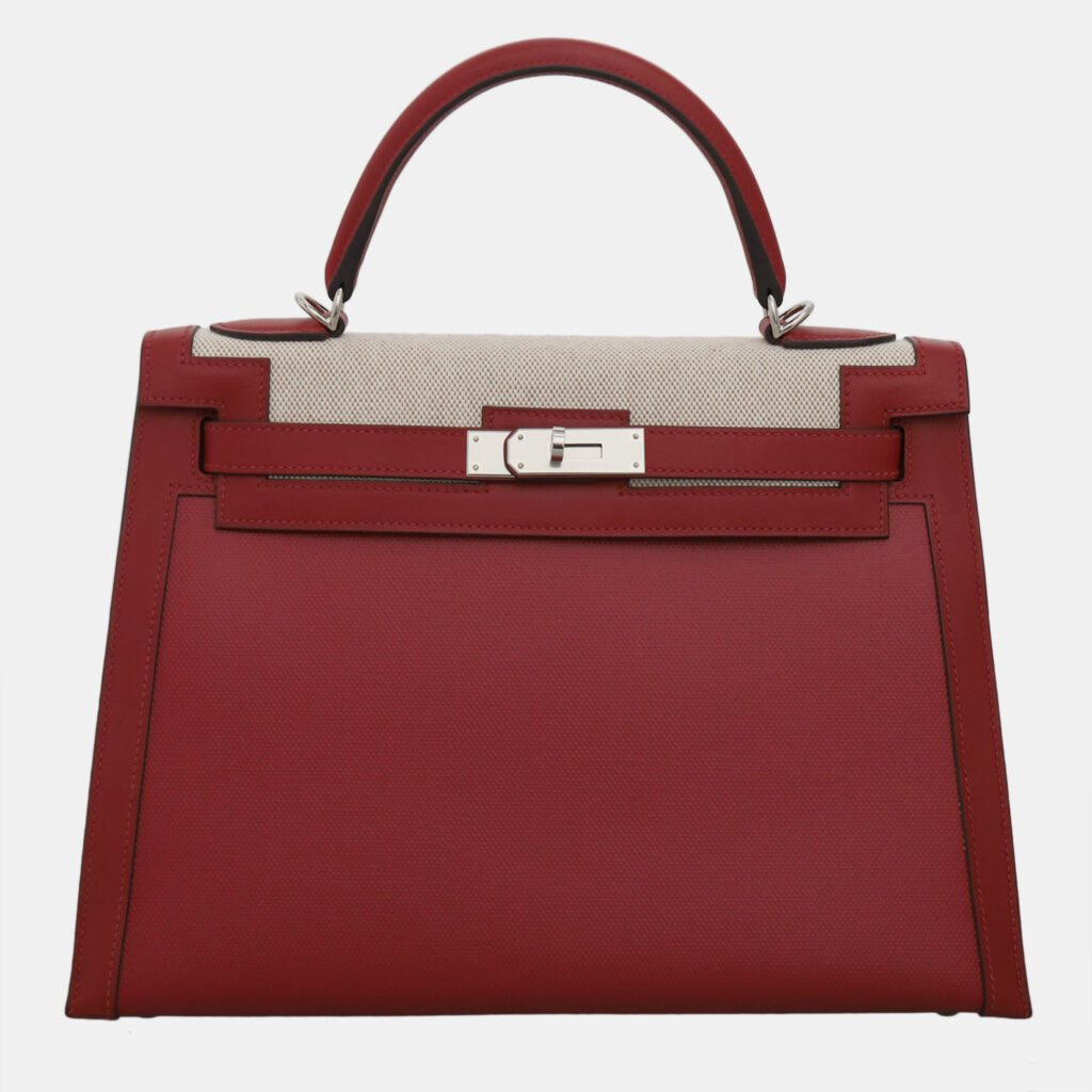 Kelly 32 Berline Rouge Pigment Bag