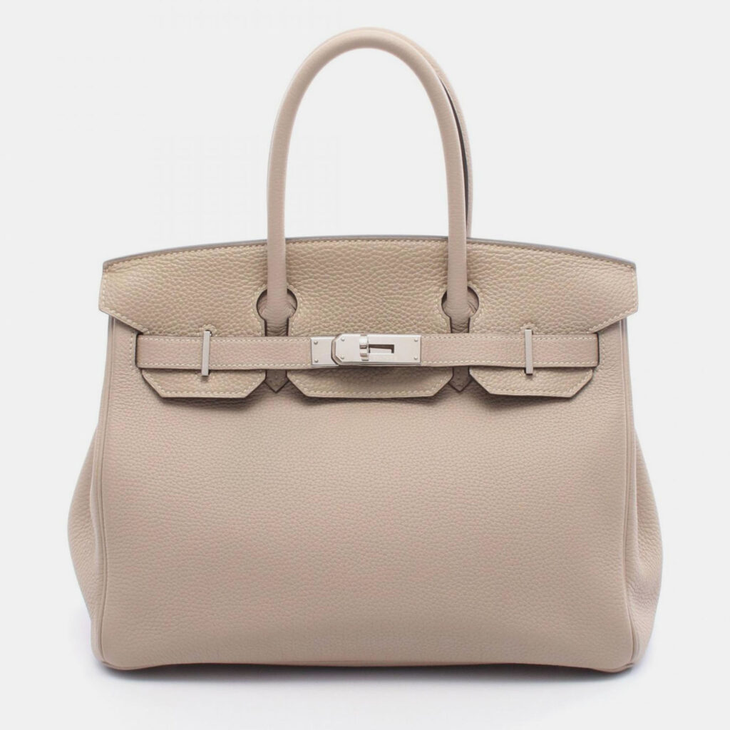 Hermes Birkin 30 Trench Togo Leather Tote Bag Hermes Birkin 30 Trench Togo Leather Tote Bag