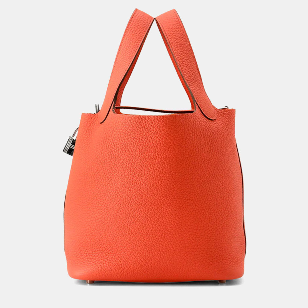 Hermes Picotin Lock Rose Texas Taurillon Clemence PM Hermes Picotin Lock Rose Texas Taurillon Clemence PM