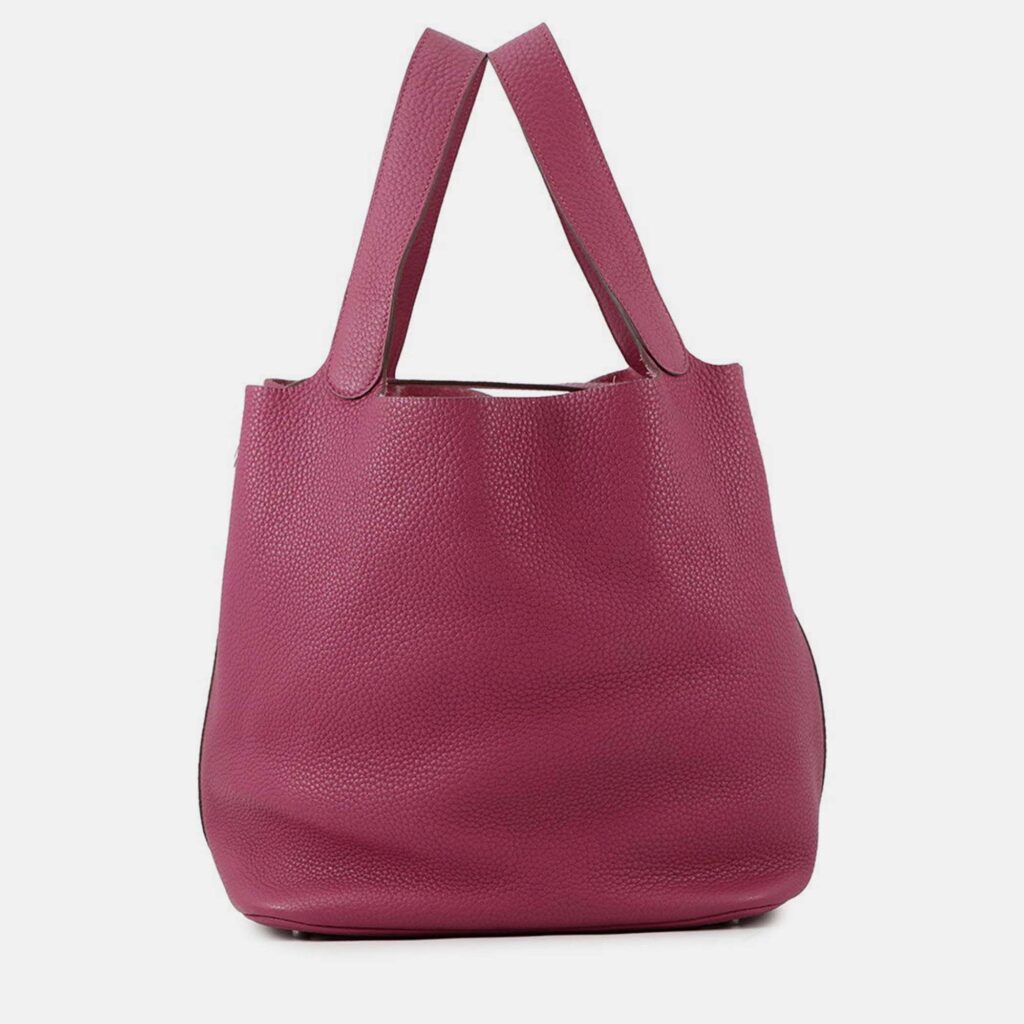 Hermes Picotin Lock 26 Rose Purple Taurillon Clemence Tote Hermes Picotin Lock 26 Rose Purple Taurillon Clemence Tote